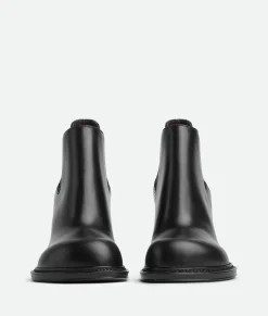 Bottega Veneta Cliff Chelsea Ankle Boot Black Hot