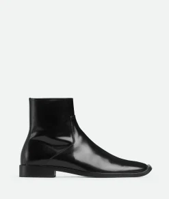 Bottega Veneta Comma Ankle Boot Black Outlet