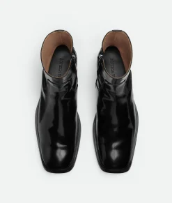 Bottega Veneta Comma Ankle Boot Black Outlet