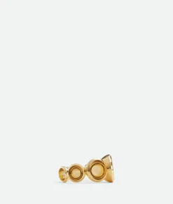 Bottega Veneta Concave Ring Yellow gold Online