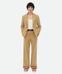 Bottega Veneta Corduroy Jacket Pale oak Best