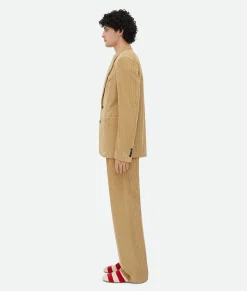 Bottega Veneta Corduroy Jacket Pale oak Best