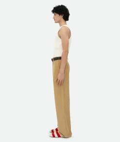 Bottega Veneta Corduroy Trousers Pale oak Clearance