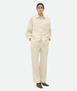 Bottega Veneta Cotton Poplin Shirt Toile Clearance