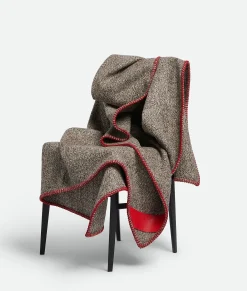 Bottega Veneta Countryside Blanket Brown/grey Clearance