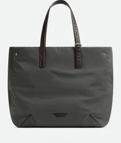 Bottega Veneta Crossroad Buckle Tote Light graphite Discount