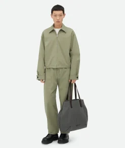 Bottega Veneta Crossroad Buckle Tote Light graphite Discount