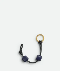 Bottega Veneta Cube Key Ring Black / Duke Sale