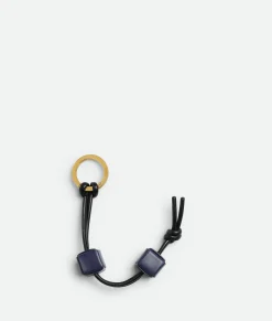 Bottega Veneta Cube Key Ring Black / Duke Sale