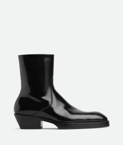 Bottega Veneta Dalton Ankle Boot Black Clearance