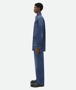 Bottega Veneta Denim Jacket Mid blue