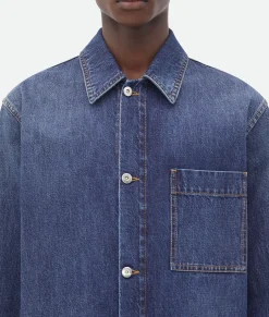 Bottega Veneta Denim Jacket Mid blue