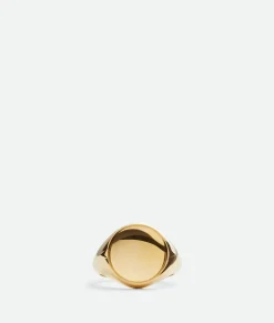 Bottega Veneta Detail Ring Yellow gold Online