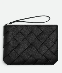 Bottega Veneta Diago Large Pouch Black