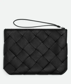 Bottega Veneta Diago Large Pouch Black