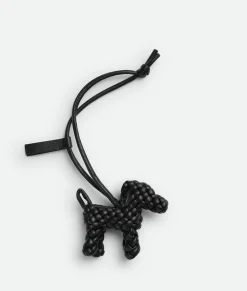 Bottega Veneta Dog Charm Black Hot