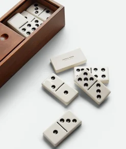 Bottega Veneta Domino Set White/black/noce
