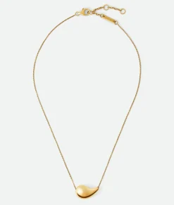 Bottega Veneta Drop Pendant Necklace Yellow gold Hot