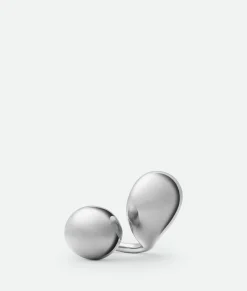 Bottega Veneta Drop Ring Silver Best