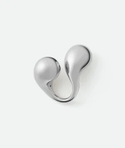 Bottega Veneta Drop Ring Silver Best