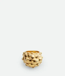 Bottega Veneta Drop Ring White