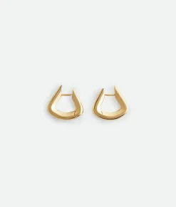 Bottega Veneta Fin Earrings Yellow gold Sale