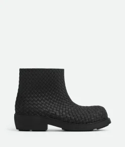 Bottega Veneta Fireman Ankle Boot Black Clearance