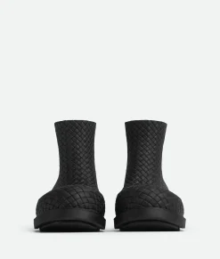 Bottega Veneta Fireman Ankle Boot Black Clearance