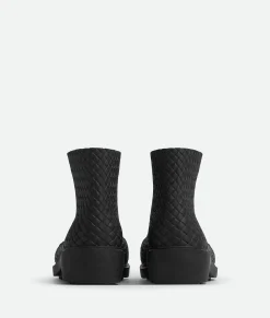 Bottega Veneta Fireman Ankle Boot Black Clearance