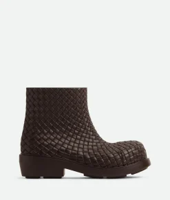 Bottega Veneta Fireman Ankle Boot Fondant