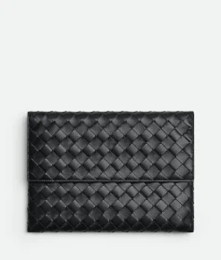 Bottega Veneta Flap Pouch Black Online