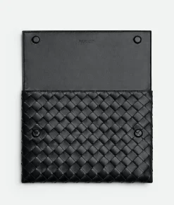 Bottega Veneta Flap Pouch Black Online