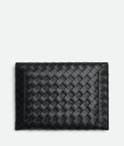 Bottega Veneta Flap Pouch Black Online