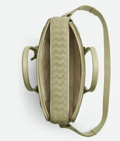 Bottega Veneta Getaway Large Briefcase Travertine Hot