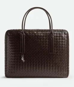 Bottega Veneta Getaway Large Weekender Fondant New