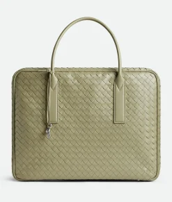 Bottega Veneta Getaway Large Weekender Travertine New
