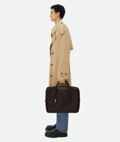 Bottega Veneta Getaway Medium Weekender Fondant