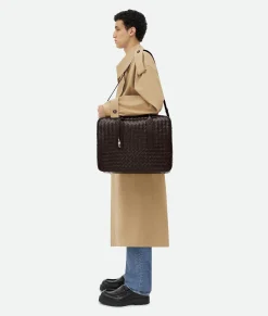 Bottega Veneta Getaway Medium Weekender Fondant
