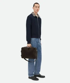 Bottega Veneta Getaway Slim Briefcase Fondant Sale