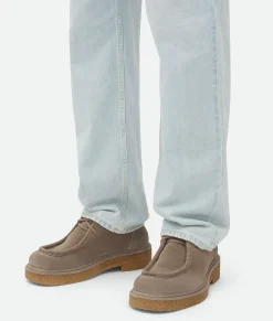 Bottega Veneta Haddock Lace-Up Driftwood/popcorn Online
