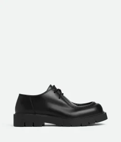 Bottega Veneta Haddock Lace-Up Shoe Black Sale