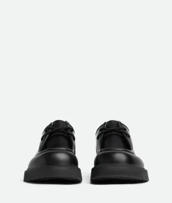 Bottega Veneta Haddock Lace-Up Shoe Black Sale