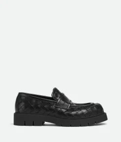 Bottega Veneta Haddock Loafer Black