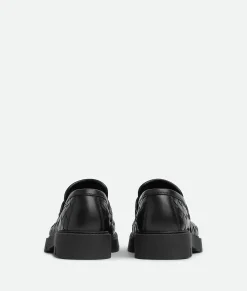 Bottega Veneta Haddock Loafer Black