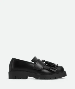 Bottega Veneta Haddock Loafer Black Discount