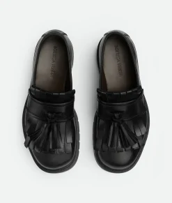 Bottega Veneta Haddock Loafer Black Discount