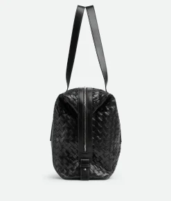 Bottega Veneta Helix Weekender Black Outlet