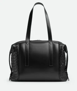 Bottega Veneta Helix Weekender Black Outlet