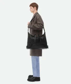 Bottega Veneta Helix Weekender Black Outlet
