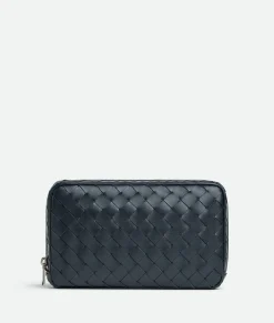 Bottega Veneta Intrecciato Medium Zipped Organizing Pouch Shadow Clearance